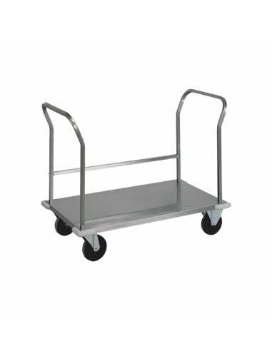 Service trolley for heavy transport - Stainless...