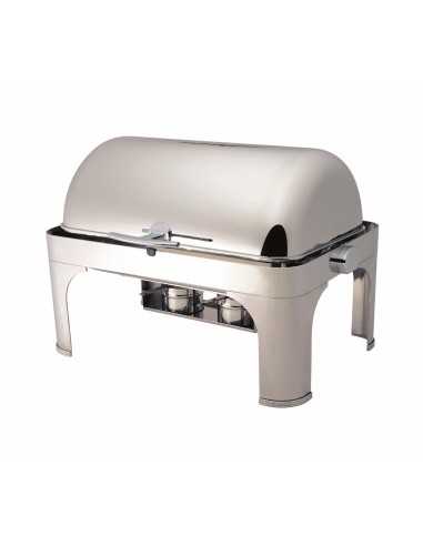 Chafing dish - Con coperchio roll top 180° -...