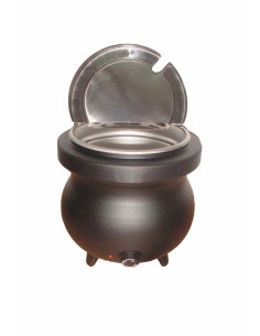 Electric pumpkin - body in painted aluminium - capacity...