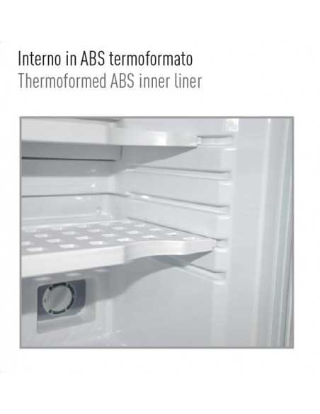 Minibar de absorción - Puerta curva - Capacidad 30 litros - Absorción A 60 - Cm 41,9 x 42,3 x 51,2 h