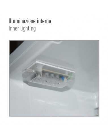 Minibar ad assorbimento - Porta curva -...