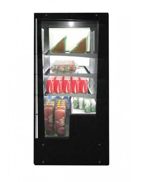 Murale refrigerato - Ventilato - Temperatura +4°C/ +8°C - Accesso posteriore - Luce led  - cm 101.5 x 62 x 124 h