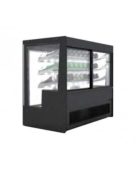 Vetrina vino da appoggio o sottobanco - Ventilata - Temperatura +4°C/ +8°C - Luce led - cm 101.5 x 62 x 95 h