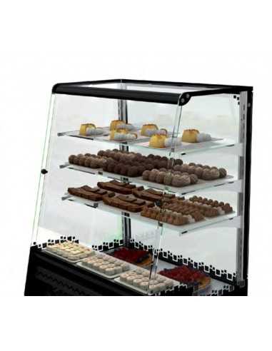 Vitrina de panadería - Color negro -...