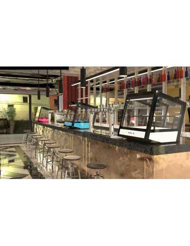 Vitrina refrigerada -Temperatura +4°C/ +8°C -...