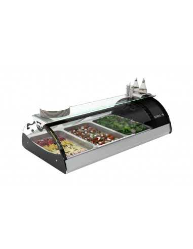 Refrigerated display case - Static -...