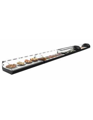 Espositore bagnomaria - Temperatura +30°/+80°C...