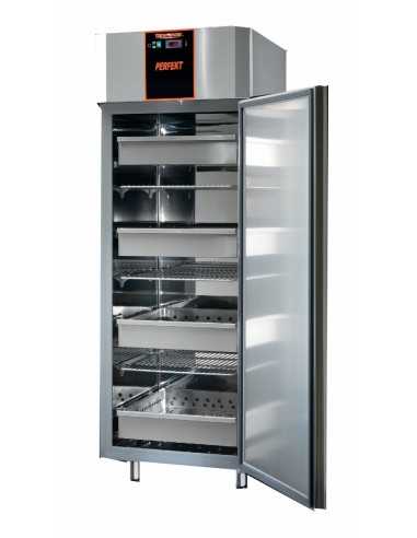 Armadio frigorifero - Acciaio inox - 1 porta -...