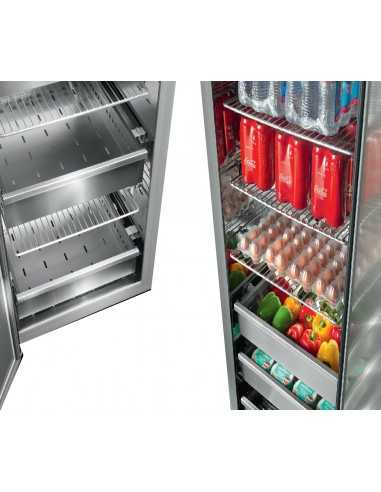 Refrigerator cabinet - Stainless steel - 2...