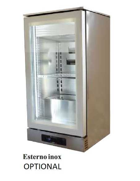Vetrina frollatura - N.1 porta - Cm 62 x 62 x 120 h