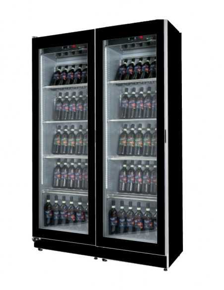 Espositore per vini - Monotemperatura: +2°C / + 18°C - Capacità Lt. 700 - cm 122 x 52 x 190 h