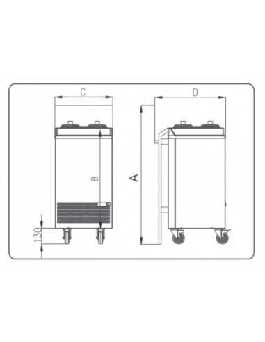 Pozzetto a carapine - N. 4 carapine of 2.5...