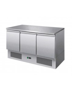 Saladette refrigerata con 3 porte - cm 136.5 x 70 x 94.3h