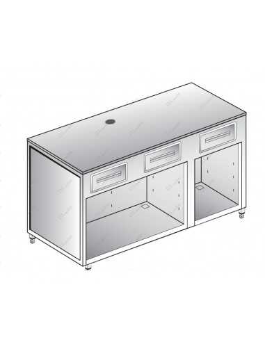 Coffee machine - Stainless steel - 1 neutral...