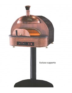 Horno eléctrico - N. 1 pizza de Ø 33 cm - cm 65 x 70 x 50h