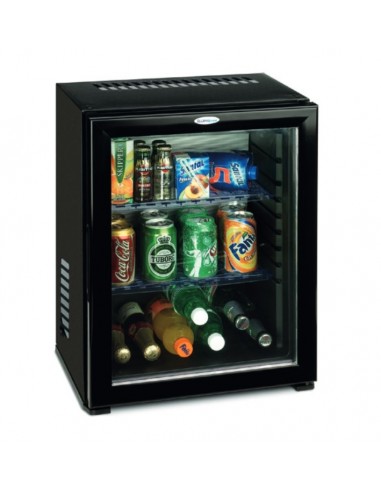 Minibar - Built-in or free-standing - Thermoelectric system - Capacity L. 27 - Cm 38.4 x 39.7 x 51.2 h