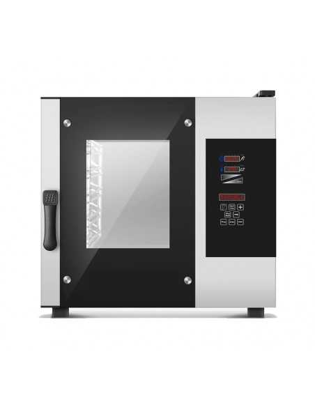 Horno de convección y vapor - Eléctrico - Digital - Capacidad n.5 GN2/3 - cm 62 x 75 x 61.4h