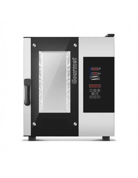 Forno a convenzione e vapore - Elettrico - Digitale - N. 5 GN 1/1 - Utilizzabile con GN2/3 e GN1/2 - cm 51.7 x 99.2 x 70h