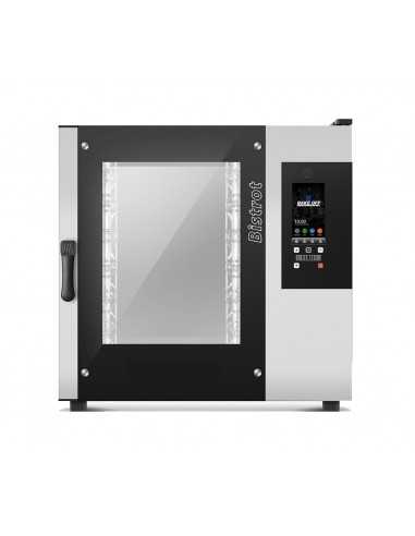 Horno de convección y vapor - A gas - Pantalla...