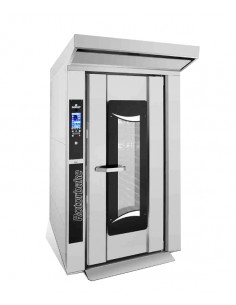 Rotating trolley oven - Electric - Touch screen - N.15x...