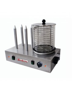 Hot Dog Machine - Aluminum water tank - 4 aluminum...