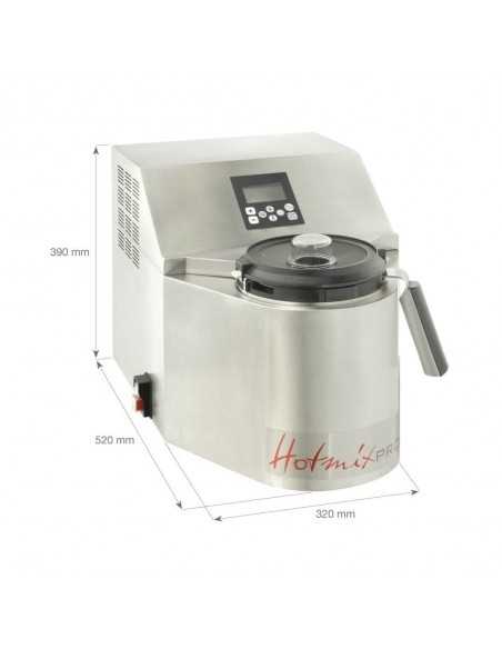 Cutter refrigerato - Pastorizza, tritura, emulsione e manteca - Capacità lt 2 - Temperatura -24°C - cm 32 x 52 x 39 h