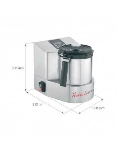 Cutter with cooking system - Capacity 2 liters...