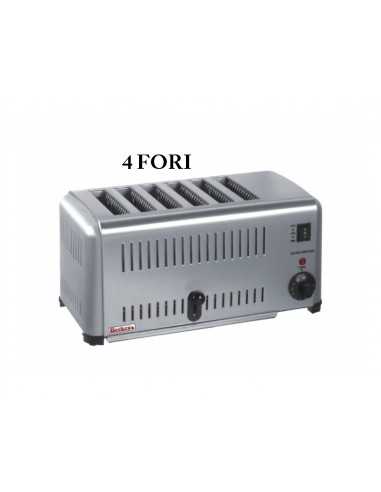 Tostadora - Capacidad 4 rebanadas - Cajón...