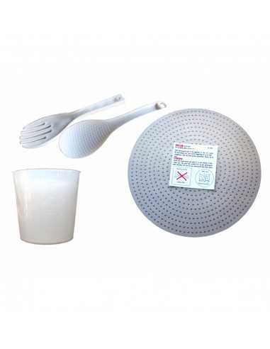 Rice cooker - Steel body - Non-stick - Capacity...