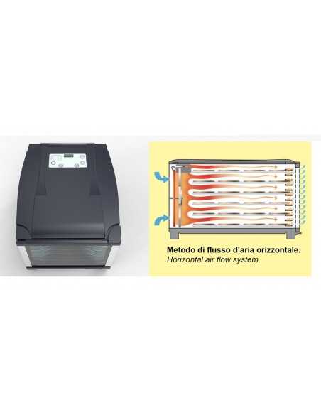 Secadora - Ideal para secar carne, pescado, fruta, verdura - N. 6 compartimentos - Cm 36.2 x 47.2 x 29 h
