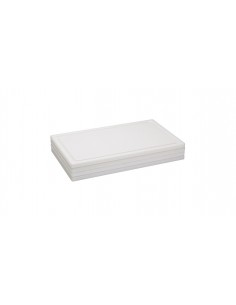 Tagliere in polietilene bianco - Set 4 pezzi - Spessore cm 2