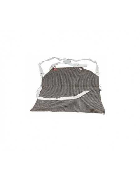 Grembiule antinfortunistico in maglia inox da cm 55 x 60