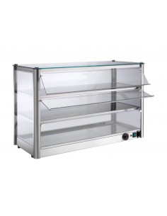 Hot showcase display - Mod. KB83R - No. 3 shelves -...