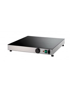 Hot plate for pizza - Mod. EPC50V - Top in tempered glass...