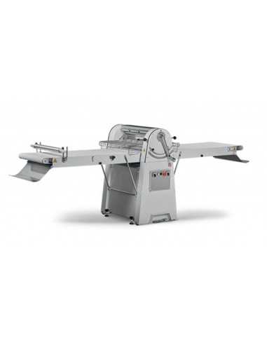 Manual dough sheeter -130 cm shelves - 60 cm...