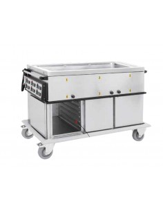 Armario carrito calor - Lavabo simple - Compartimentos...