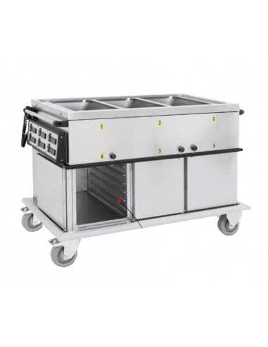 Thermal cupboard trolley - Well with...
