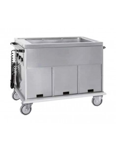 Armario carrito de calor - Lavabo individual -...