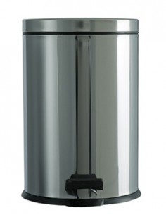 Waste bin - Capacity 20 liters - Lid opening by pedal -...