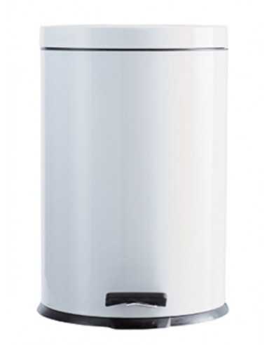 Waste bin - Capacity 20 liters - Lid opening by...
