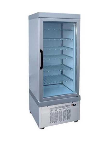 Vitrina de pastelería - Negativo estático - Temperatura -15/-25°C - 1 cara de exposición - cm 46 x 64 x 186h
