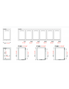 Built-in refrigerated cell - Temperature +4°/+8°C - With... 2