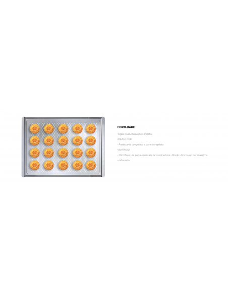 Forno combinato  - Temperatura 30 °C - 260 °C - Capacità 3 x cm 34.2x34.2 - cm 48x52.3x40.2h