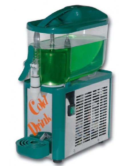 Refrigeratore bibite - 1 vasca - Capacità litri 6 - Potenza W 250 - cm 17 x 38 x 51 h