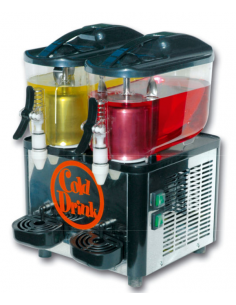 Refrigeratore bibite - 2 vasche - Capacità litri 6 x 2 -...