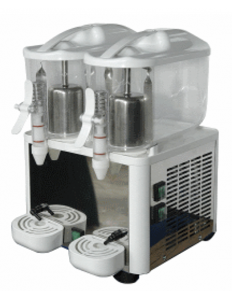 Drinking chiller - 2 tanks - Liter capacity 6 x 2 - Power W 370 - cm 34 x 38 x 51 h