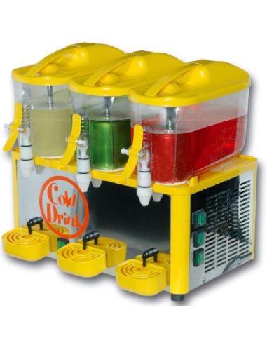 Refrigerador de bebidas - 3 depósitos -...