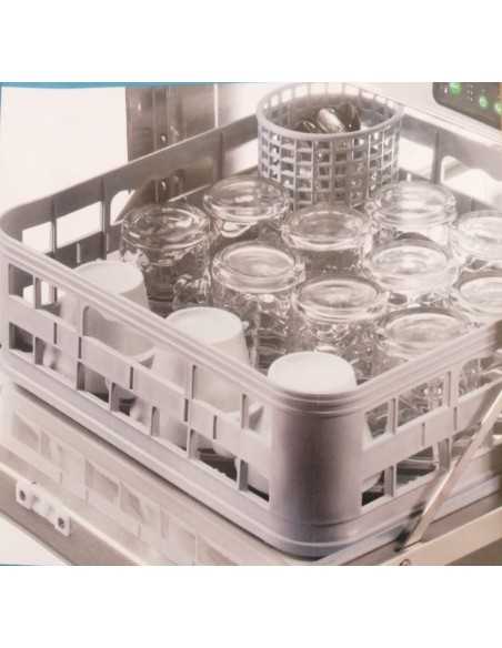 Lavabicchieri - Height max cm 30.5 - Basket cm 40 x 40 - Production baskets 31/hour - cm 44 x 53.5 x 70 h