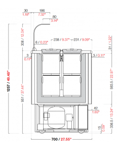 Conservador de pozos - Temperatura -2°C/ -18°C -... 2