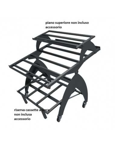 Espositore basculante ortofrutta - Struttura in...